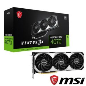 MSI 微星 GeForce RTX 4070 VENTUS 3X 12G OC 顯示卡二手筆電收購